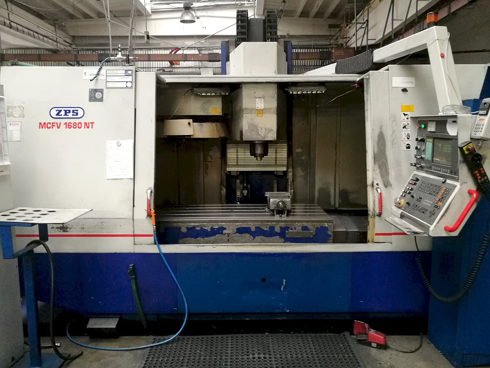 ZPS Mašinos vaizdasMCFV 1680 NT iš priekio