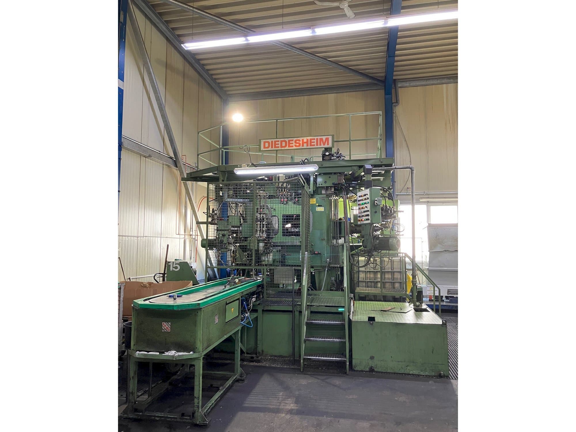 DIEDESHEIM Diamat 70-6 Mašinos vaizdas iš priekio