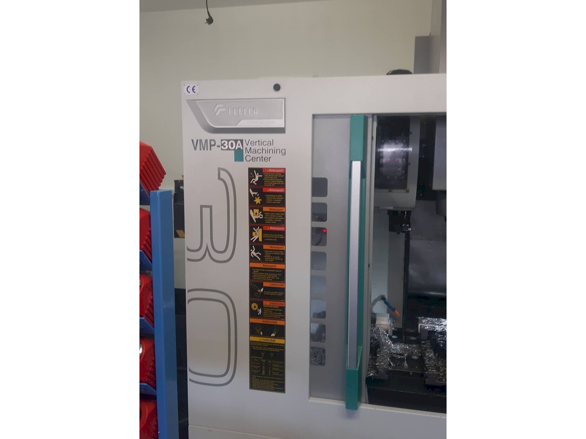 Feeler VMP 30 Mašinos vaizdas iš priekio