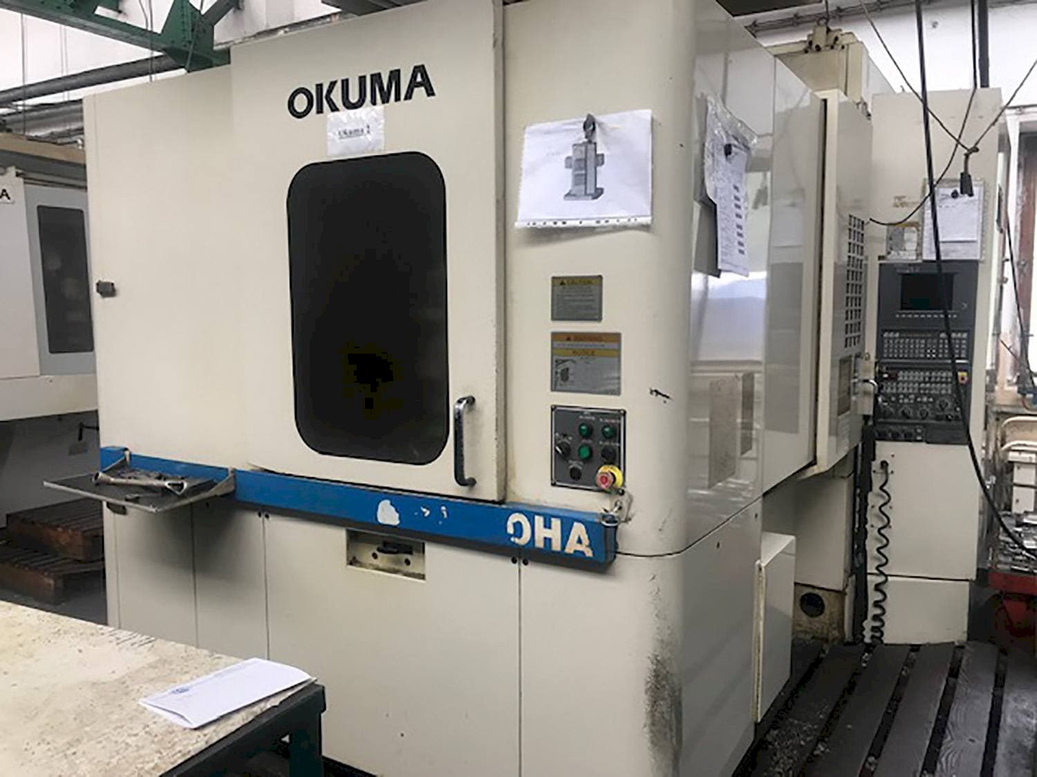 Okuma MX-40HA Mašinos vaizdas iš priekio