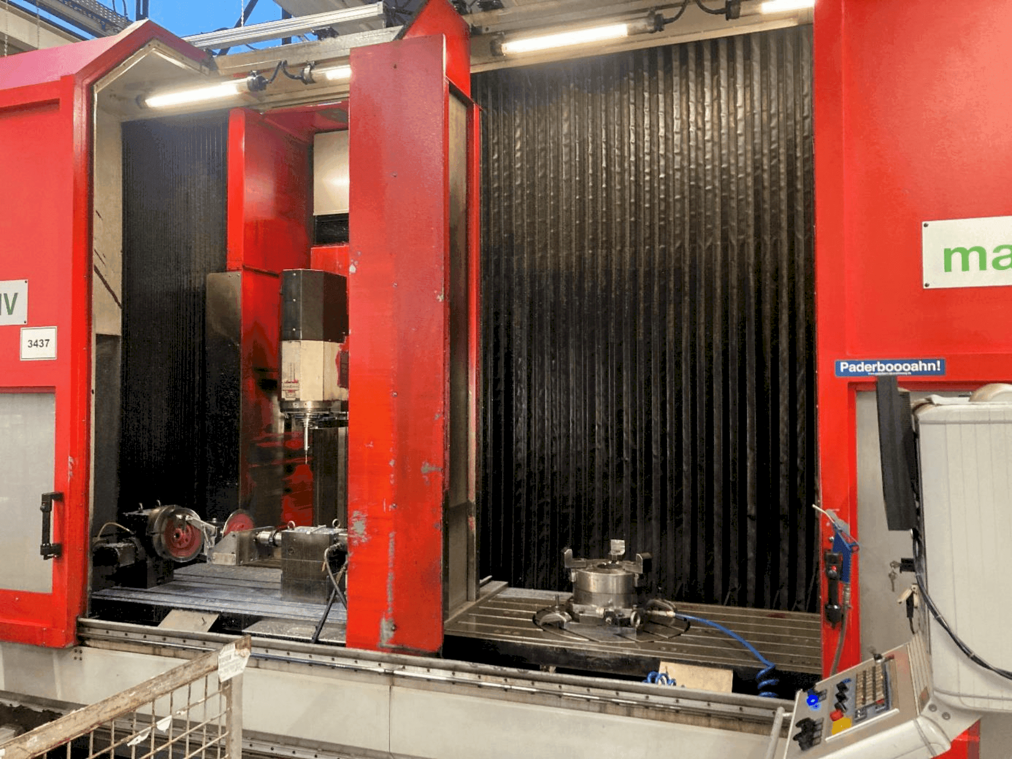 Matec 30 HV Mašinos vaizdas iš priekio