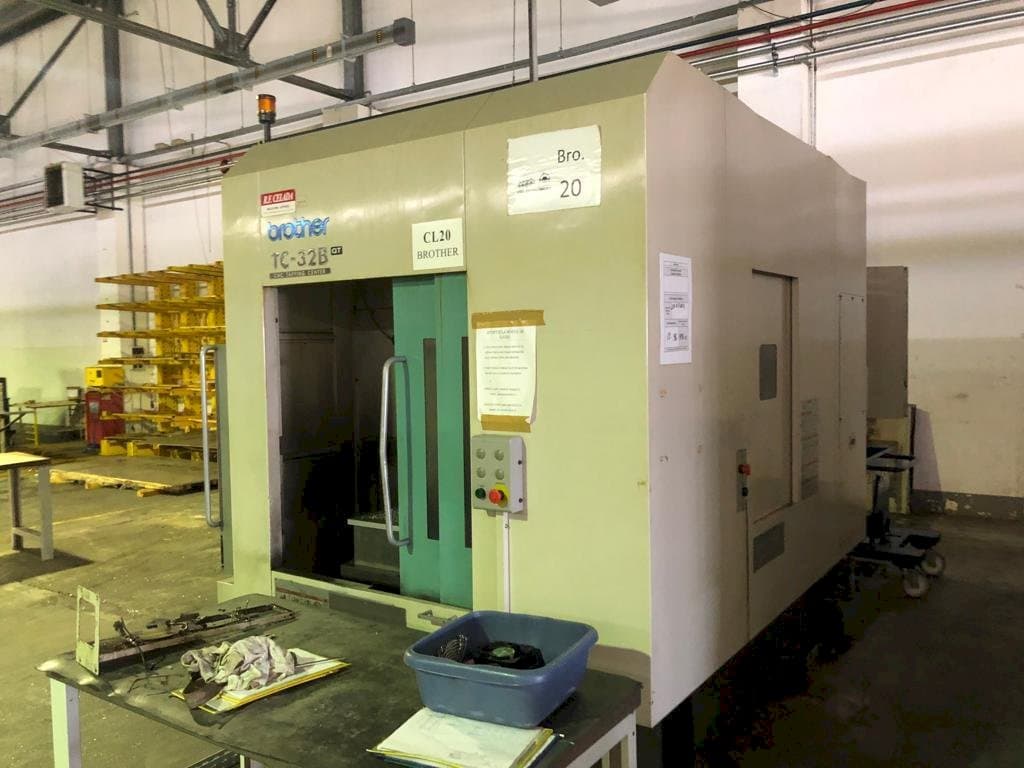 Brother TC 32B Mašinos vaizdas iš priekio