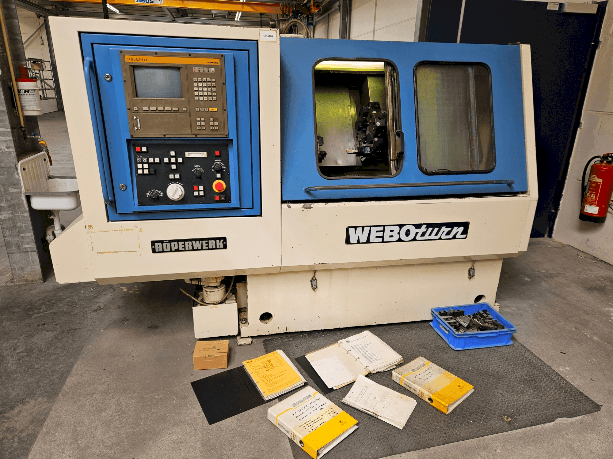 ROEPERWERK WEBOturn 400 Mašinos vaizdas iš priekio
