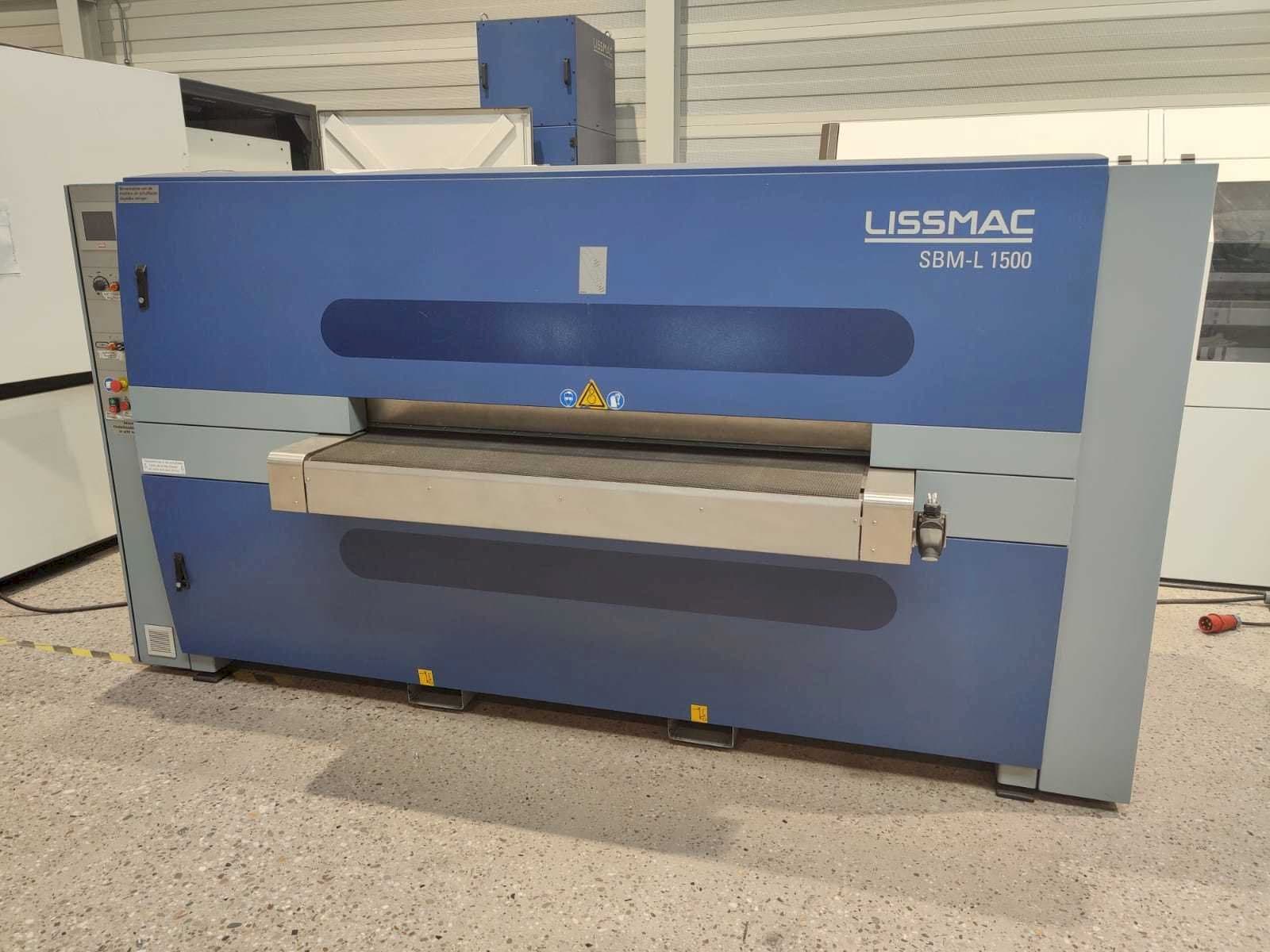 LISSMAC SBM-L 1500 G1S2 Mašinos vaizdas iš priekio
