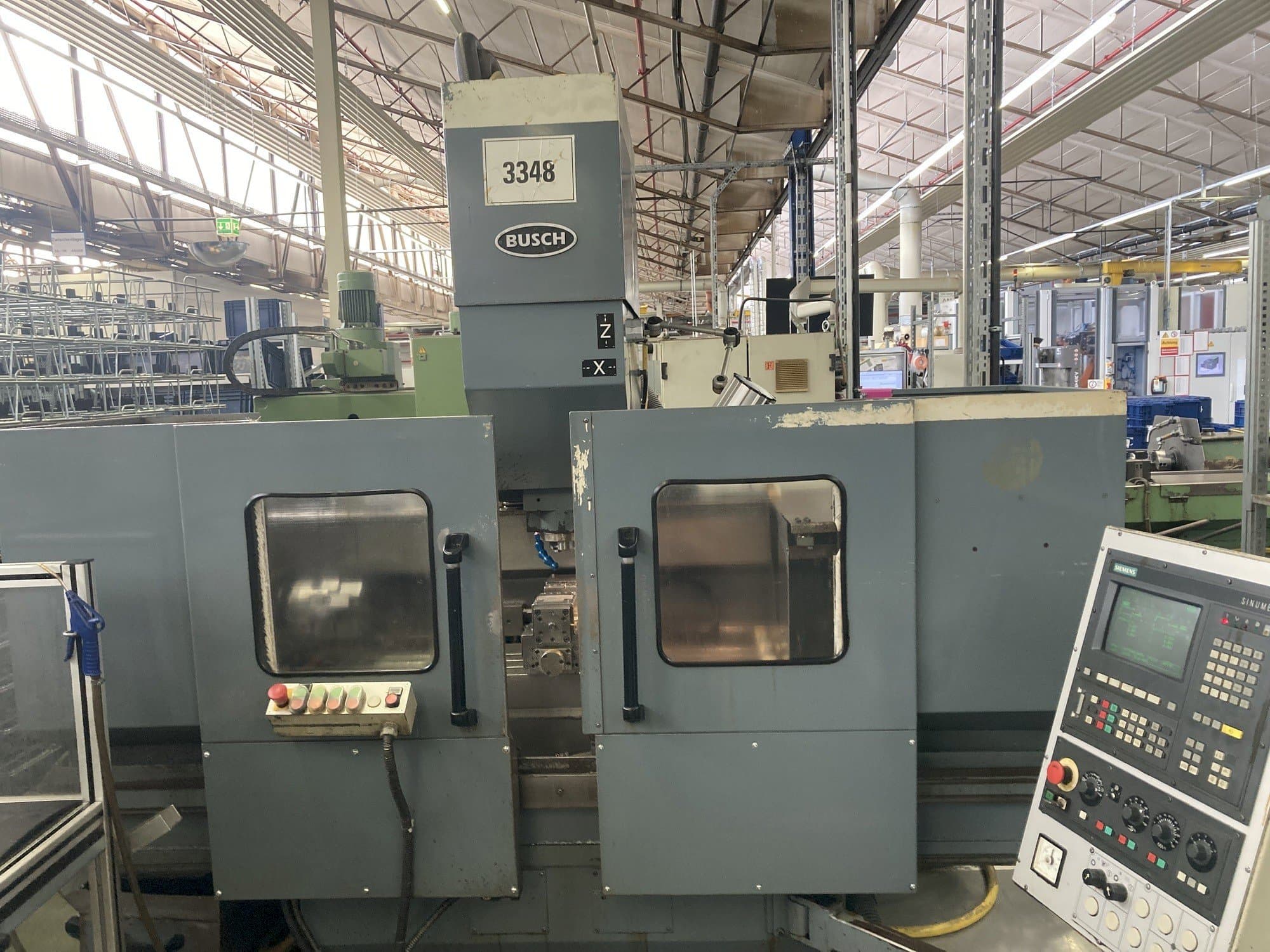 BUSCH FB 1- 150 Mašinos vaizdas iš priekio