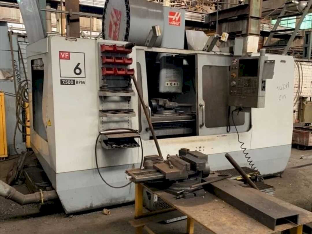 HAAS VF-6/50 Mašinos vaizdas iš priekio