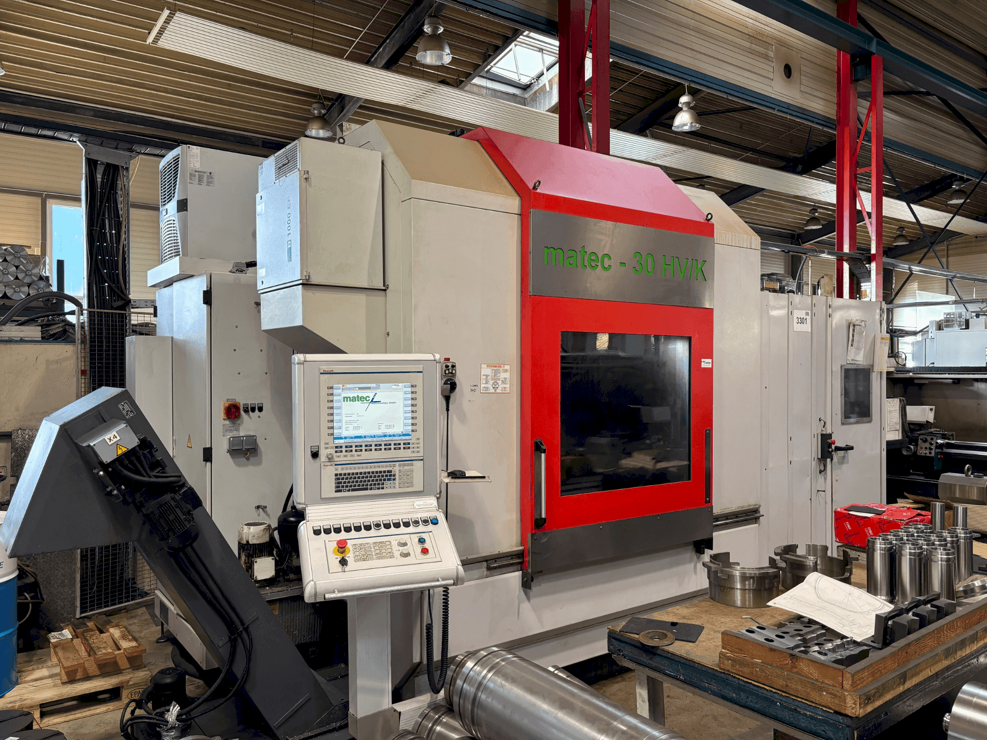 Matec MATEC 30 HV/K Mašinos vaizdas iš priekio