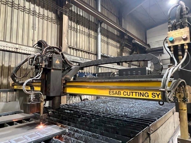 ESAB SXE-P14500 SUPRAREX Mašinos vaizdas iš priekio