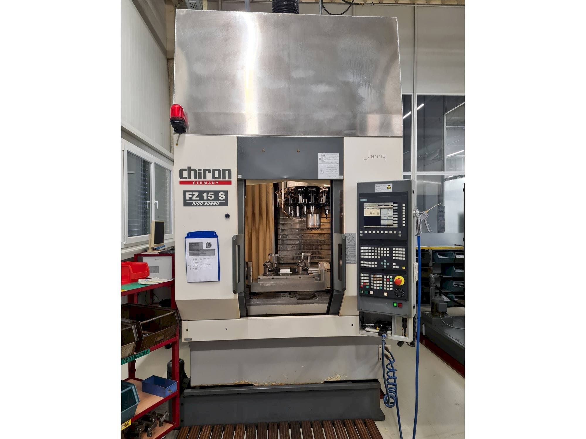 CHIRON FZ 15 S Mašinos vaizdas iš priekio