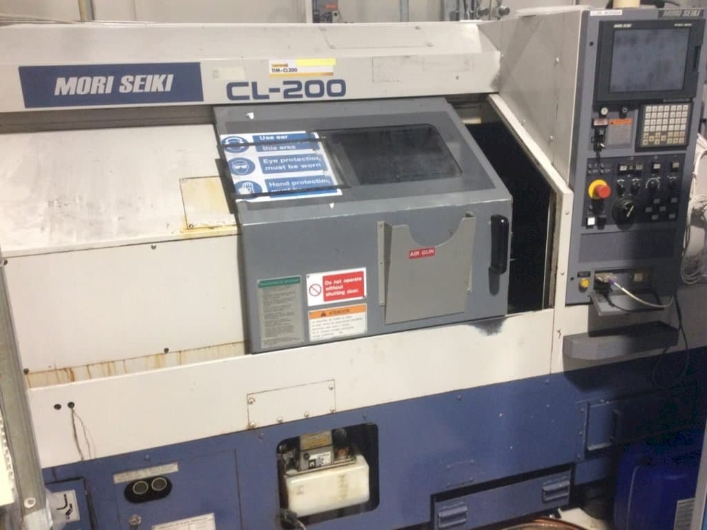 MORI SEIKI CL-200 Mašinos vaizdas iš priekio