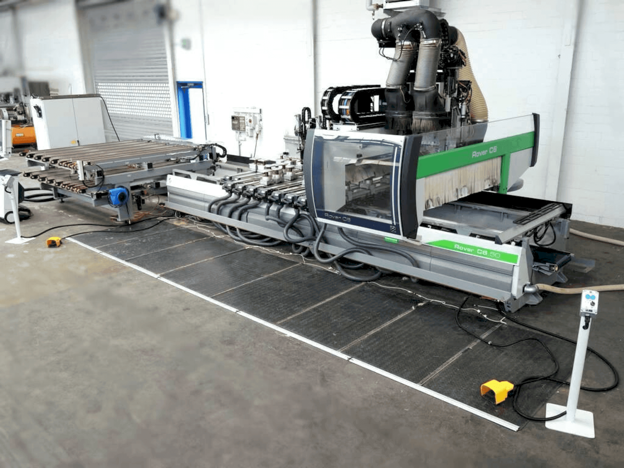 BIESSE Rover C6 Mašinos vaizdas iš priekio