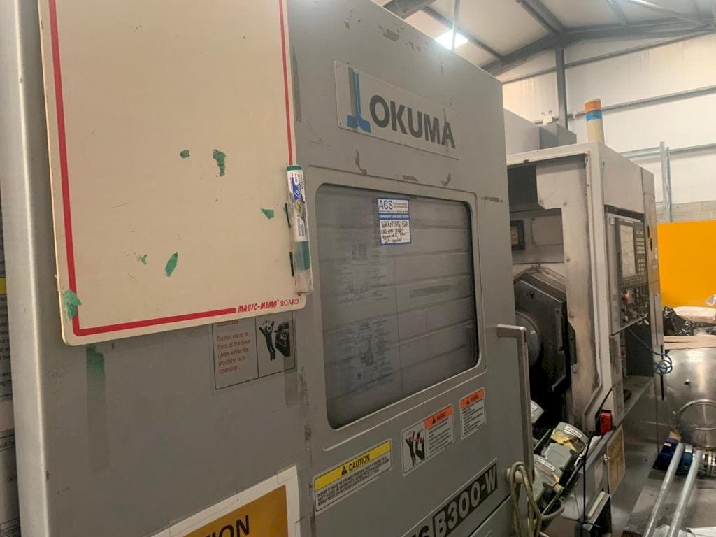 Okuma Multus B-300W Mašinos vaizdas iš priekio