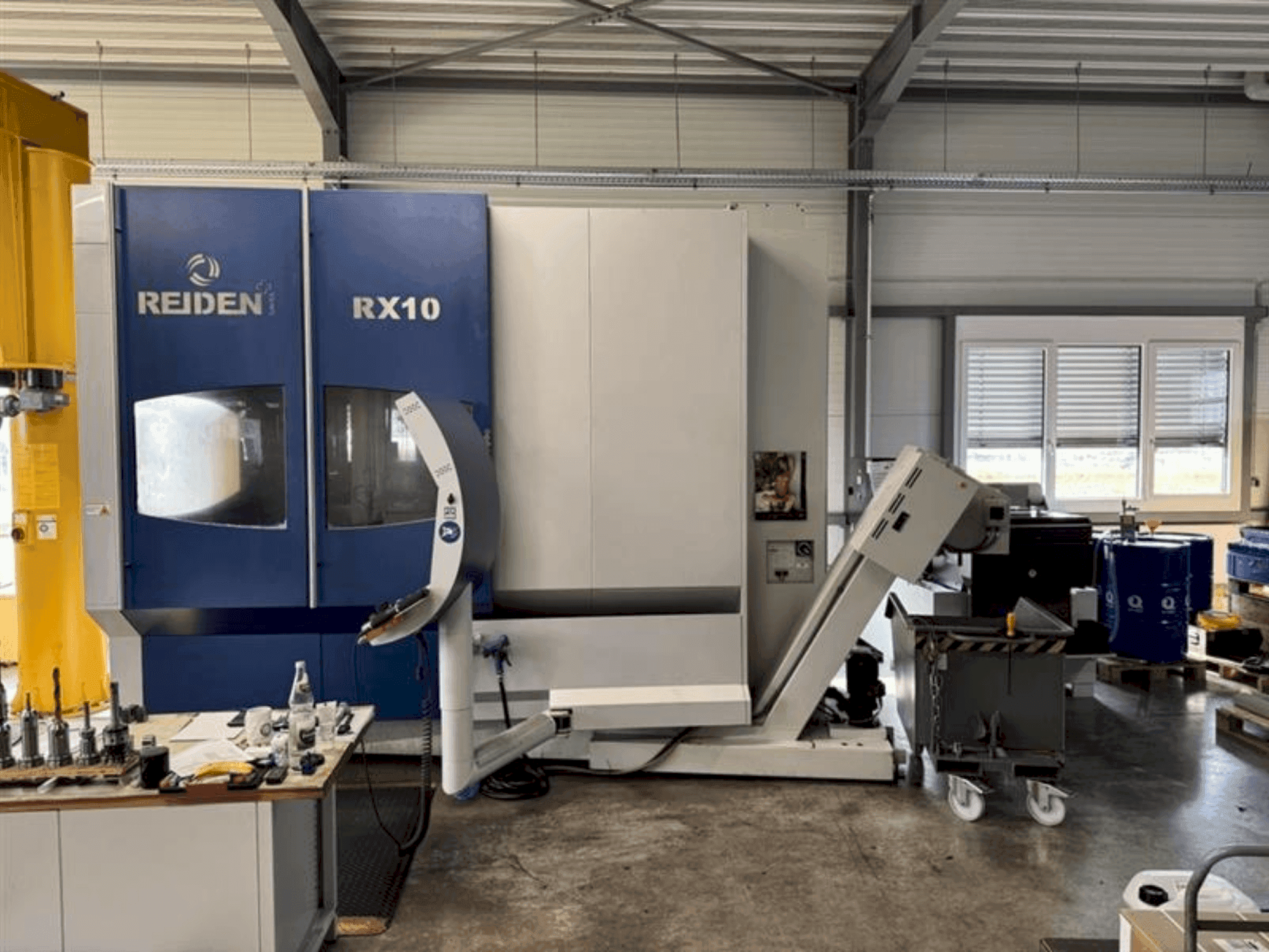 Reiden RX10 5X Mašinos vaizdas iš priekio