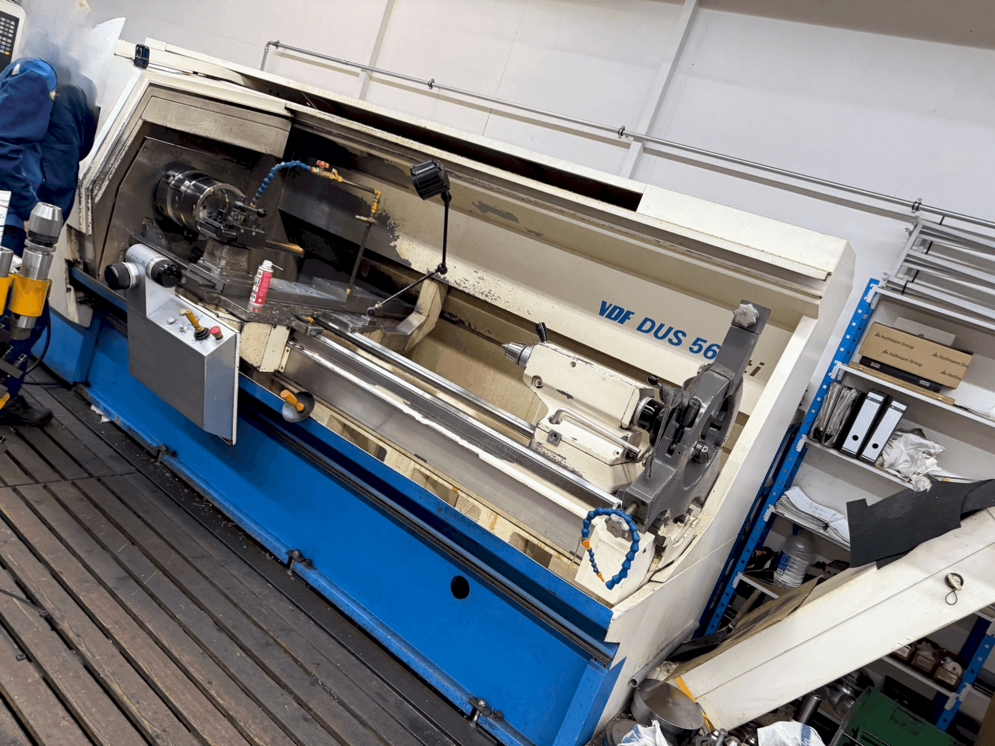 BOEHRINGER VDF DUS 560 ti Mašinos vaizdas iš priekio