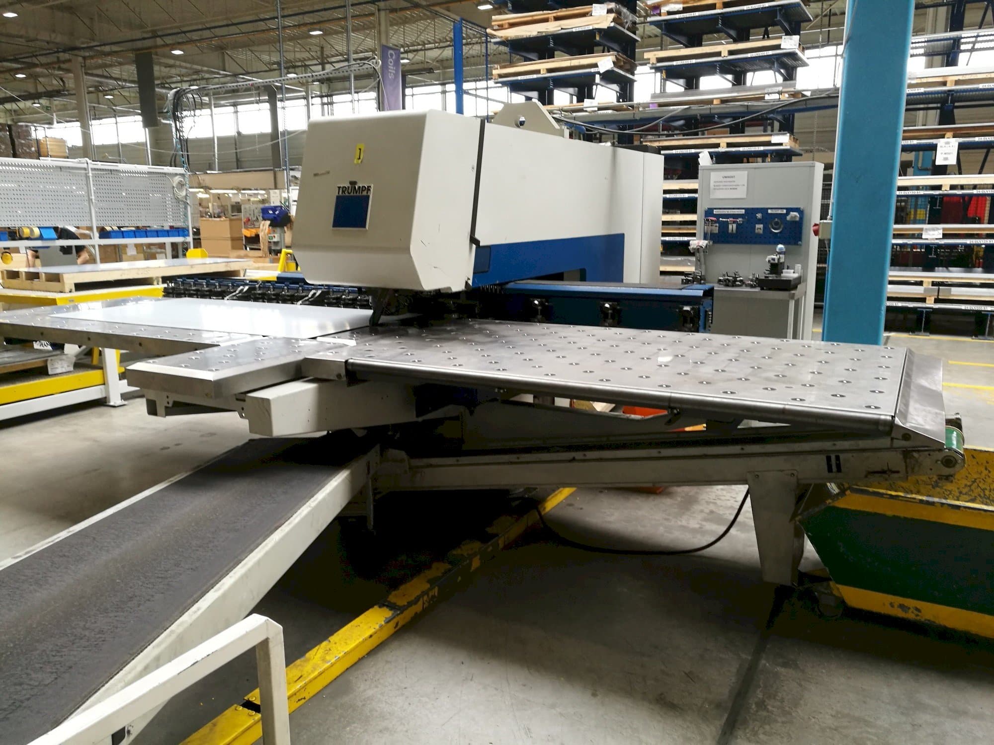 Trumpf Trumatic 500 Mašinos vaizdas iš priekio