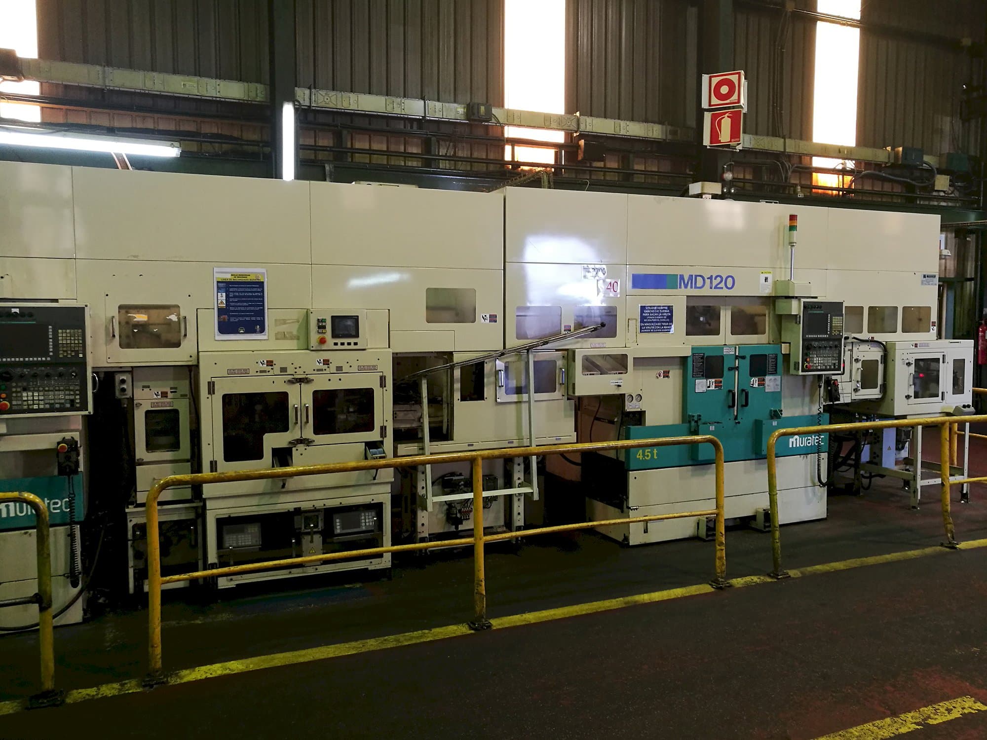 MURATA Muratec MD 120 Mašinos vaizdas iš priekio