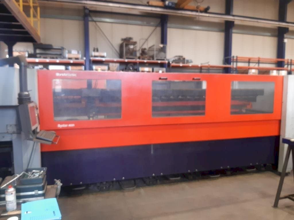Bystronic Bystar 4020 Mašinos vaizdas iš priekio