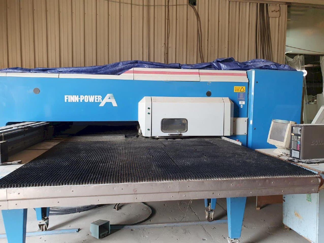 Finn-Power A5-5 FB Mašinos vaizdas iš priekio