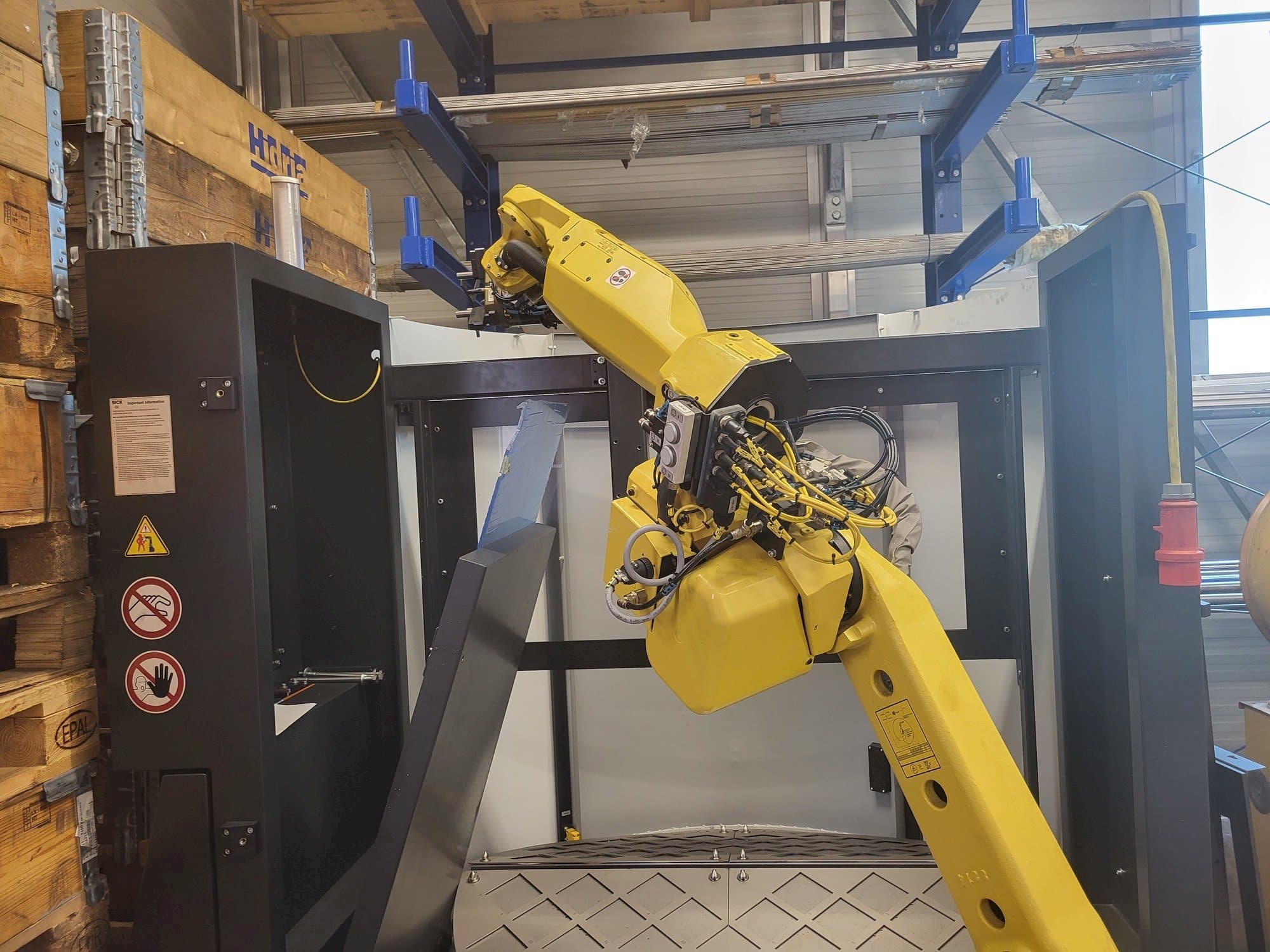 HALTER Load Assistant U-20 Mašinos vaizdas iš priekio