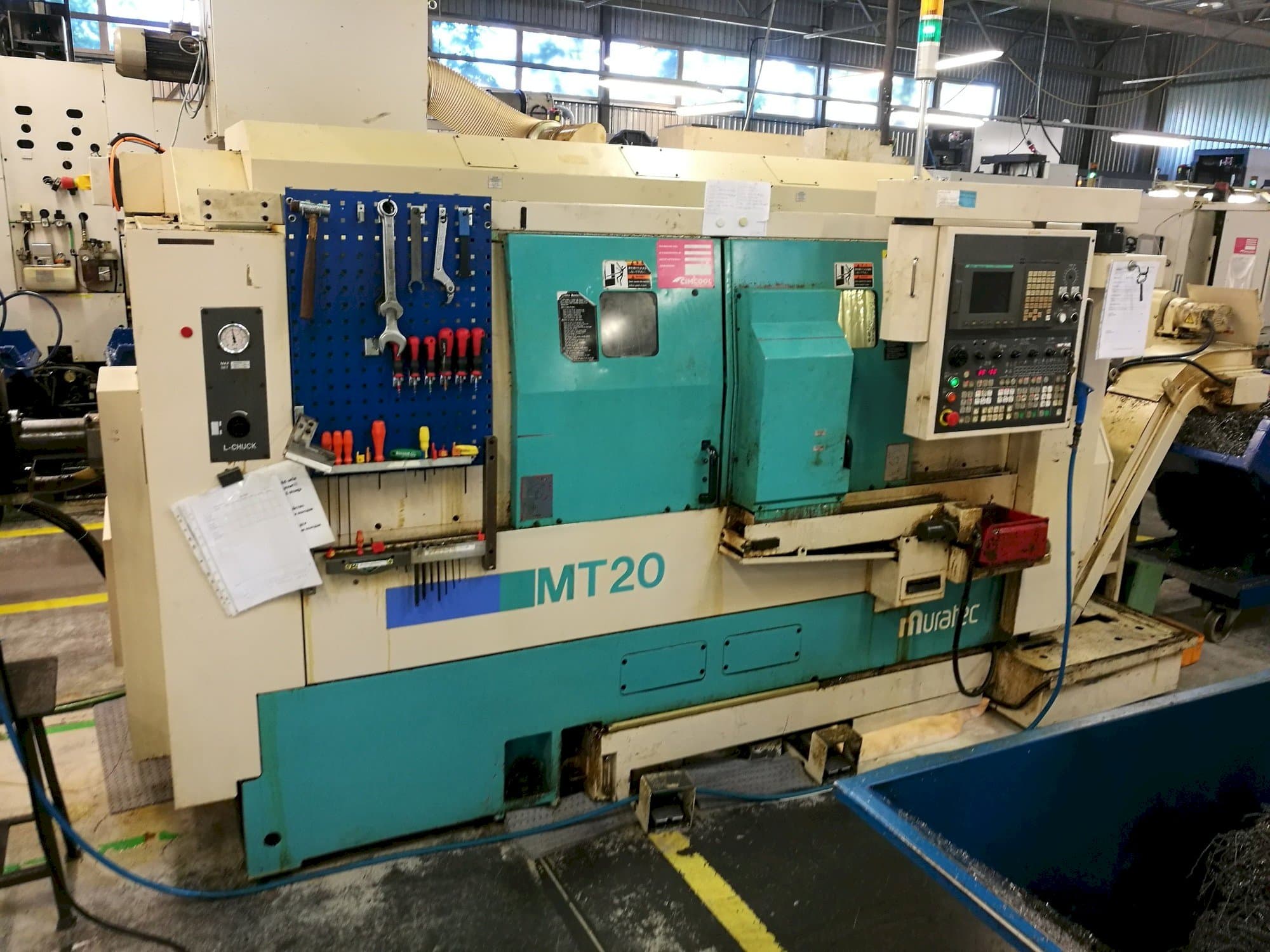 Muratec MT20 Mašinos vaizdas iš priekio