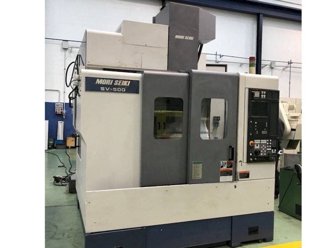 MORI SEIKI SV-500 Mašinos vaizdas iš priekio