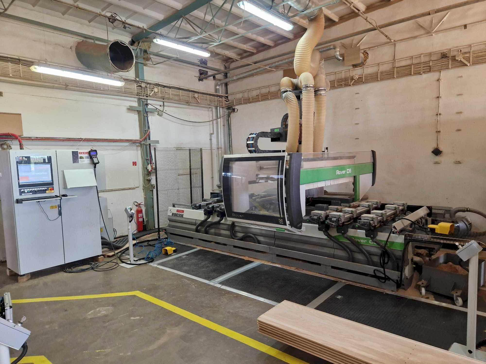 BIESSE ROVER C6.40 Mašinos vaizdas iš priekio