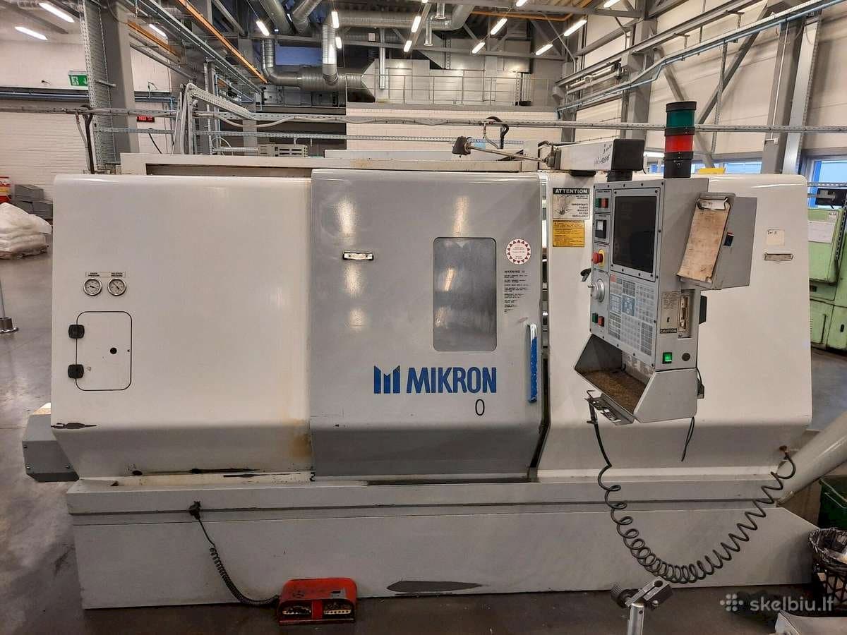 MIKRON-HAAS LCE860T Mašinos vaizdas iš priekio