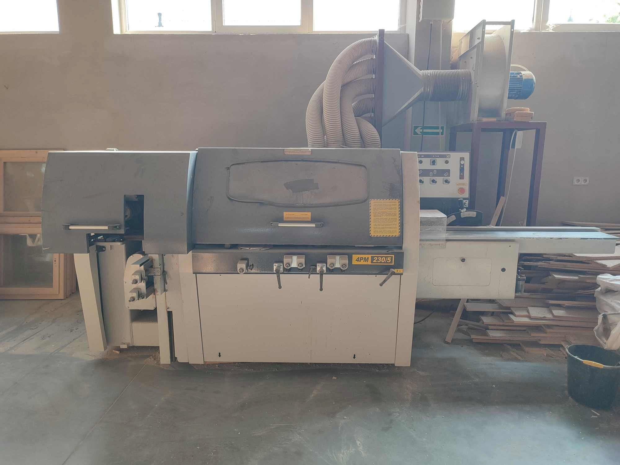 HASKOVO 4PM-230/5 Mašinos vaizdas iš priekio