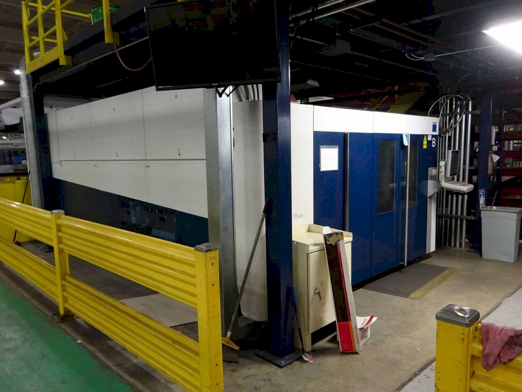 Trumpf TruLaser 5040 Fiber Mašinos vaizdas iš priekio