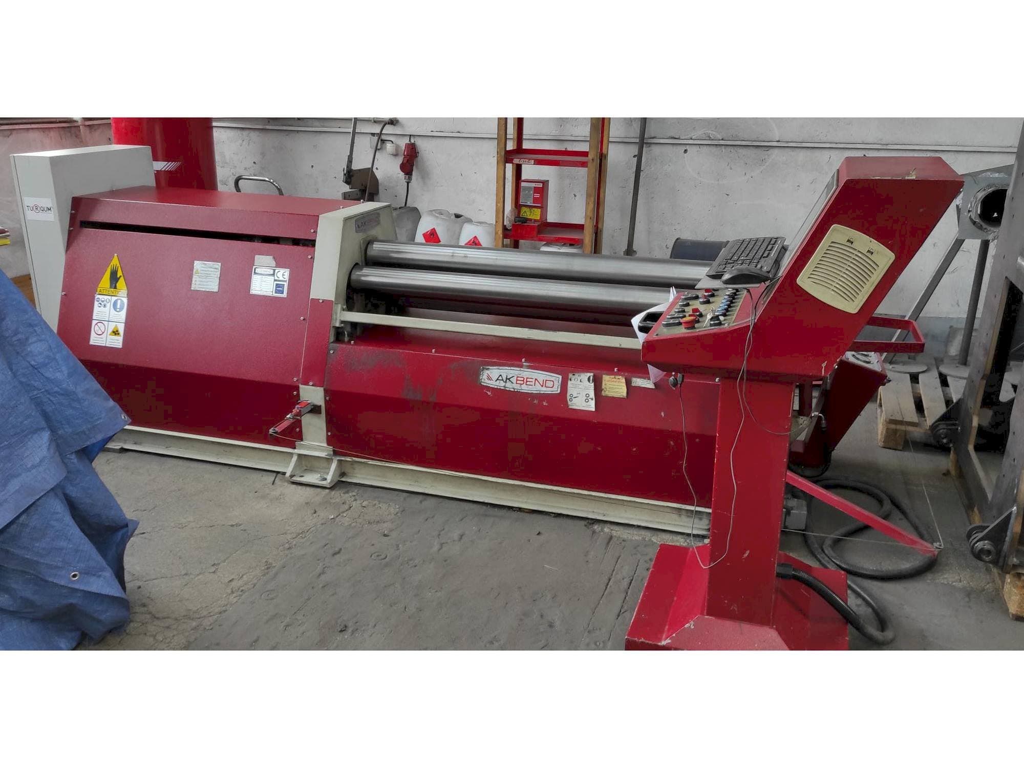 AKBEND AHS 15/4-6 Mašinos vaizdas iš priekio