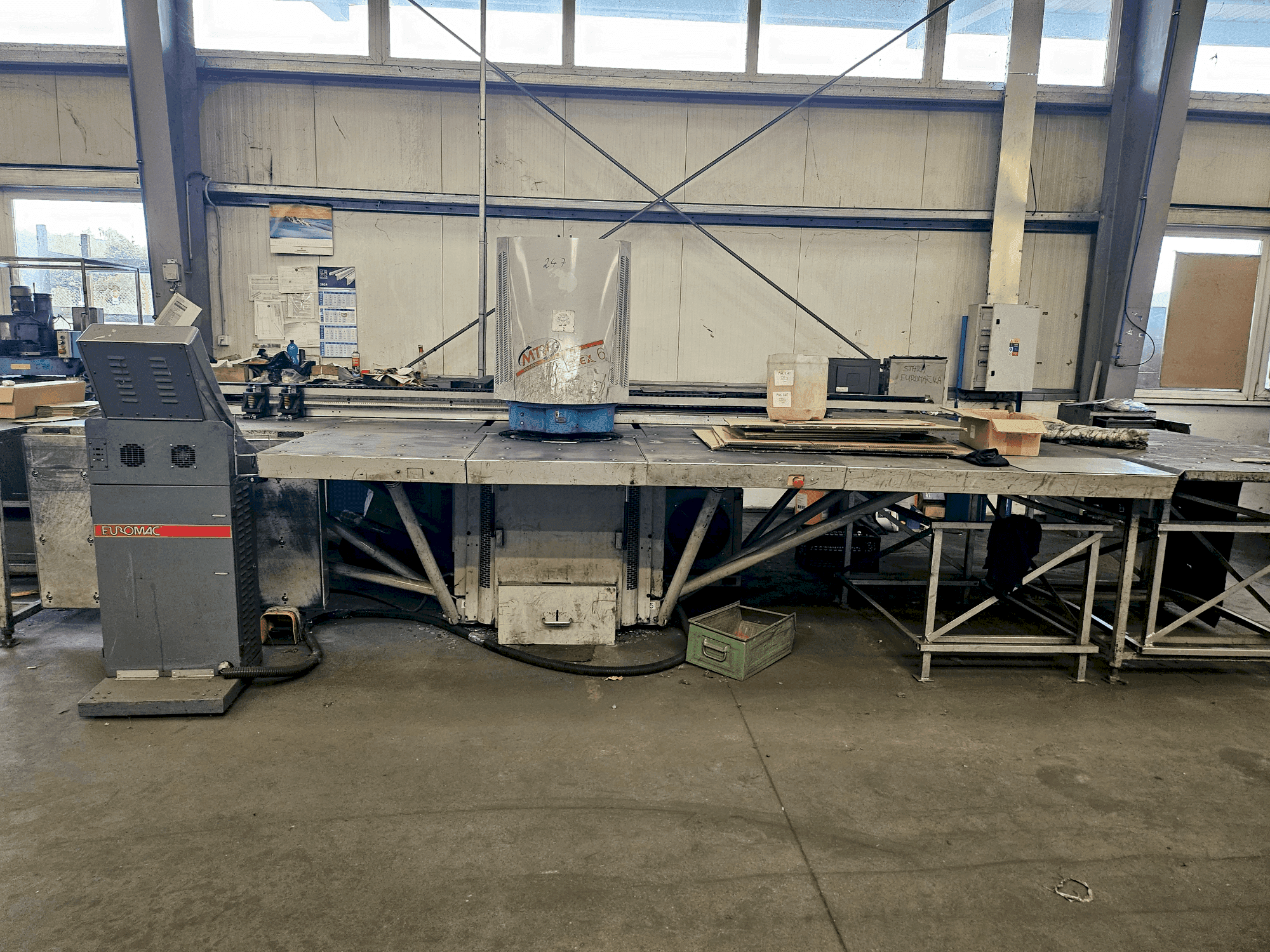 Euromac MTX Flex 6 Mašinos vaizdas iš priekio
