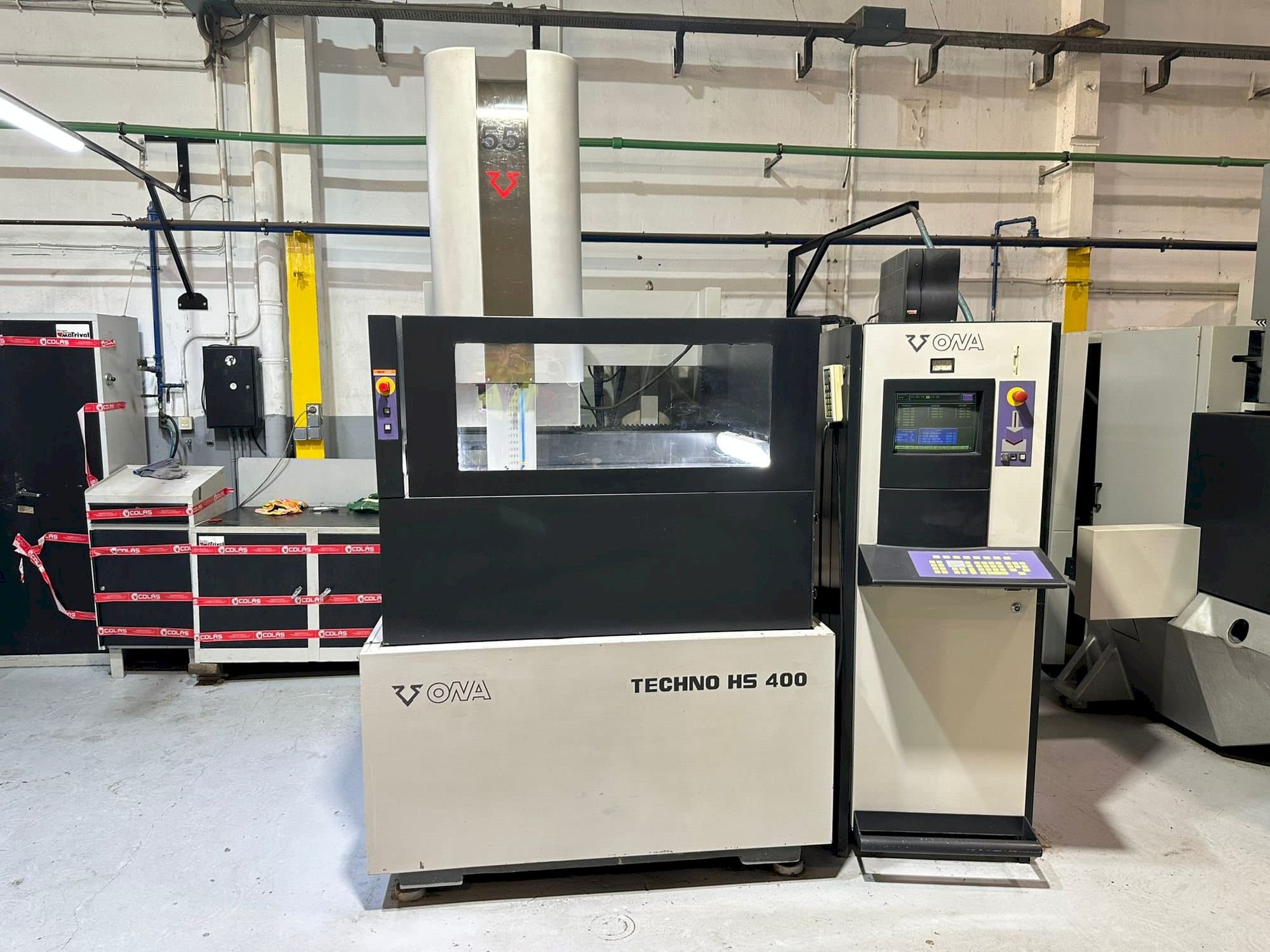 ONA HS 400 Mašinos vaizdas iš priekio