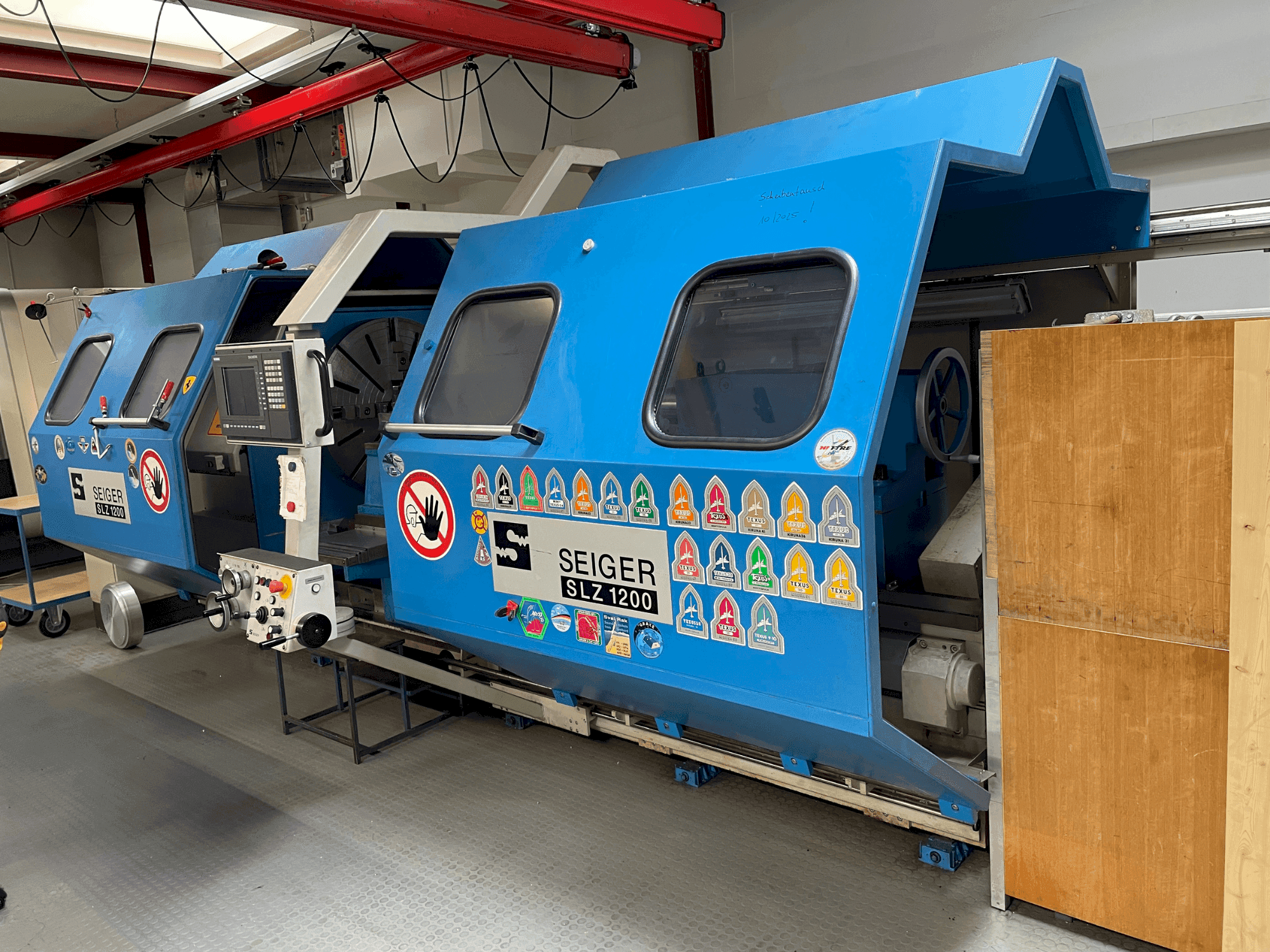 SEIGER SLZ1200 Mašinos vaizdas iš priekio