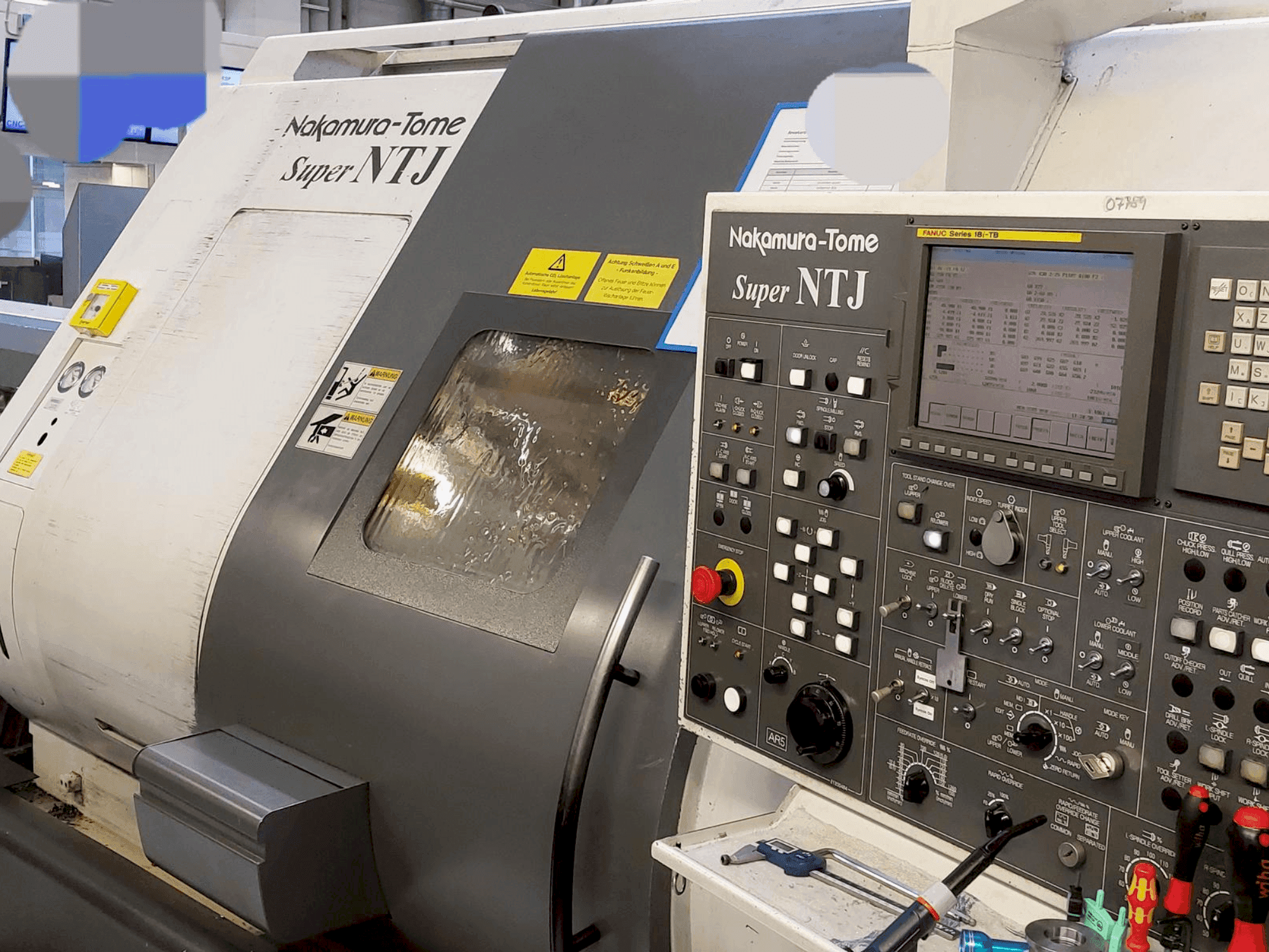 NAKAMURA Super NTJ (2006) Mašinos vaizdas iš priekio