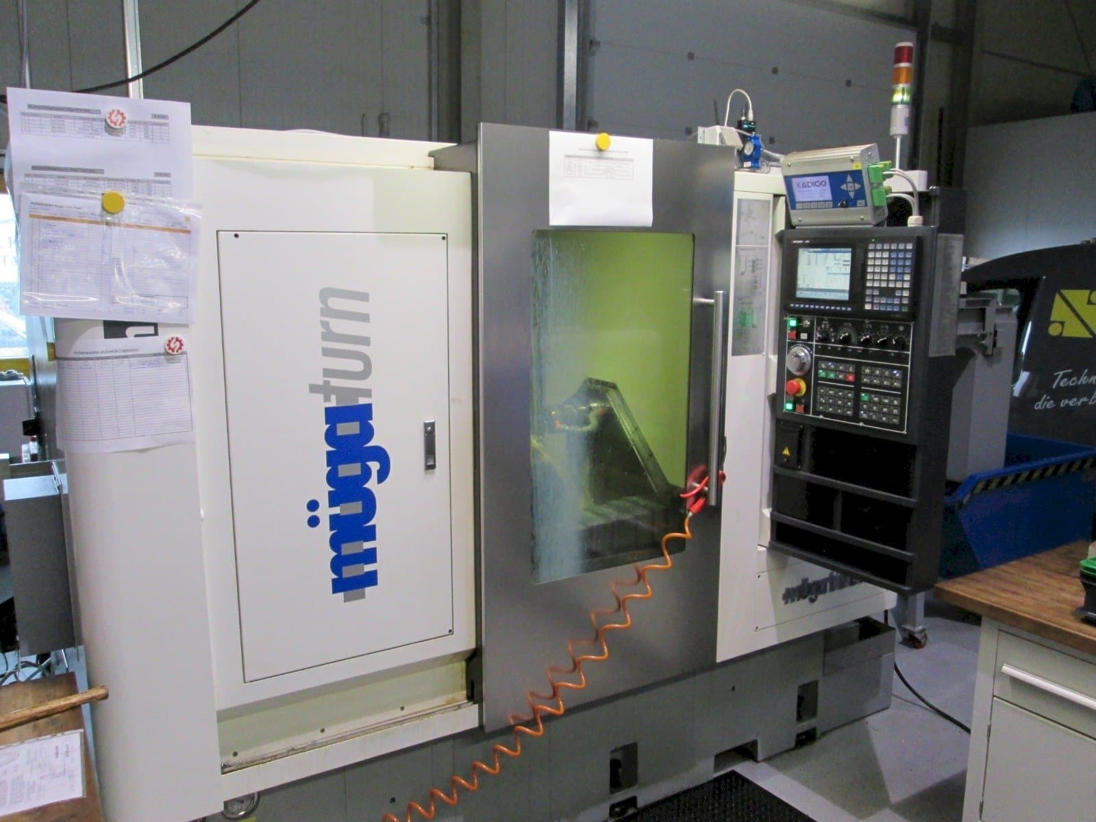 Muga iTwin Mašinos vaizdas iš priekio