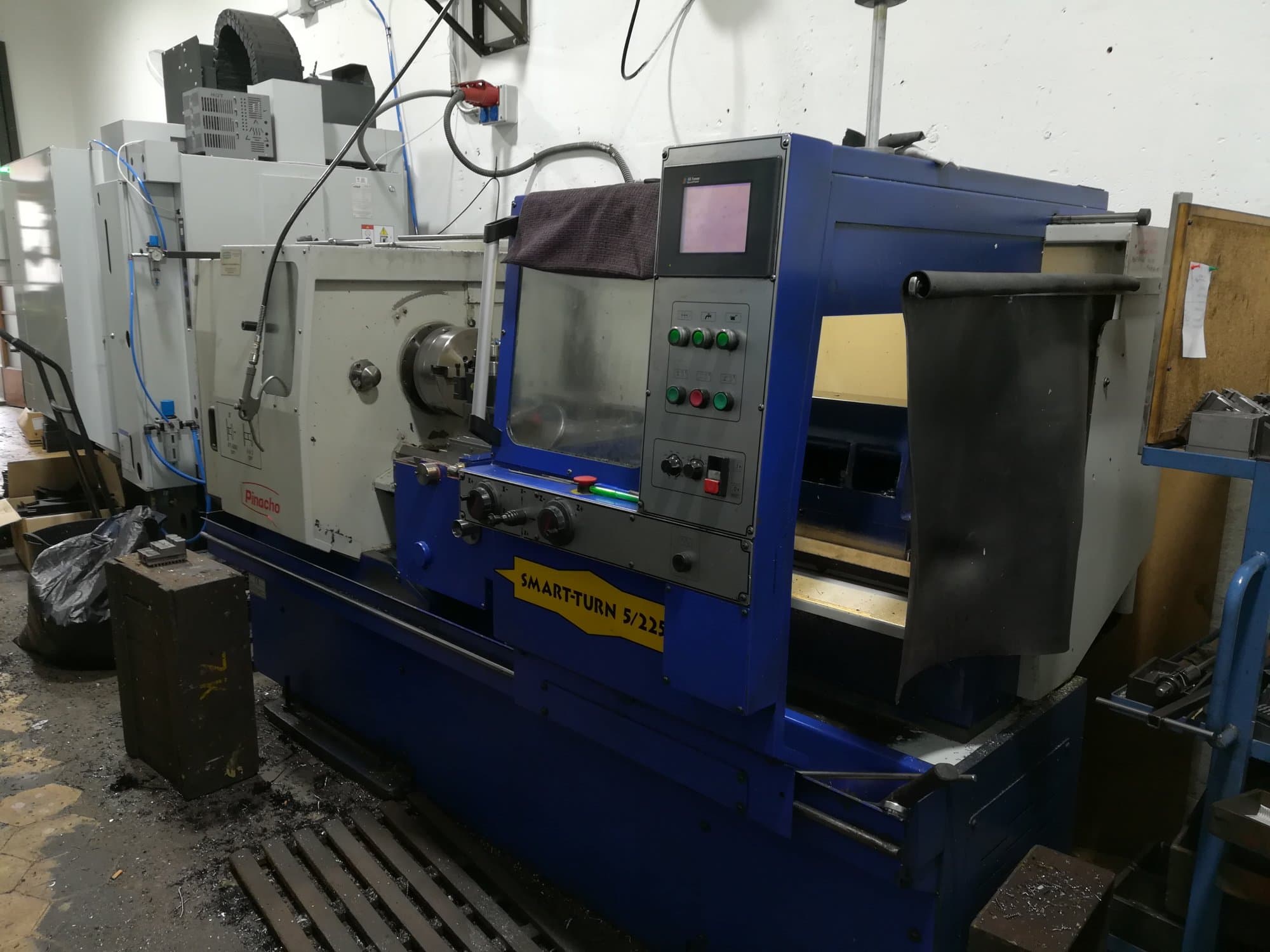Pinacho Smart-Turn 5/225 Mašinos vaizdas iš priekio