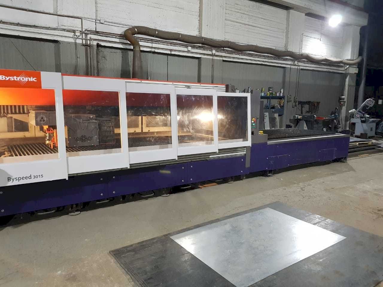 Bystronic BySpeed 3015 Mašinos vaizdas iš priekio