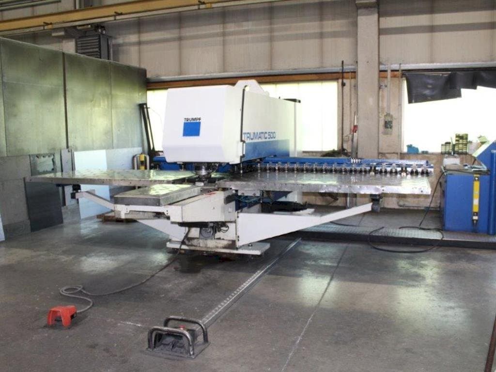Trumpf Trumatic 500 Mašinos vaizdas iš priekio