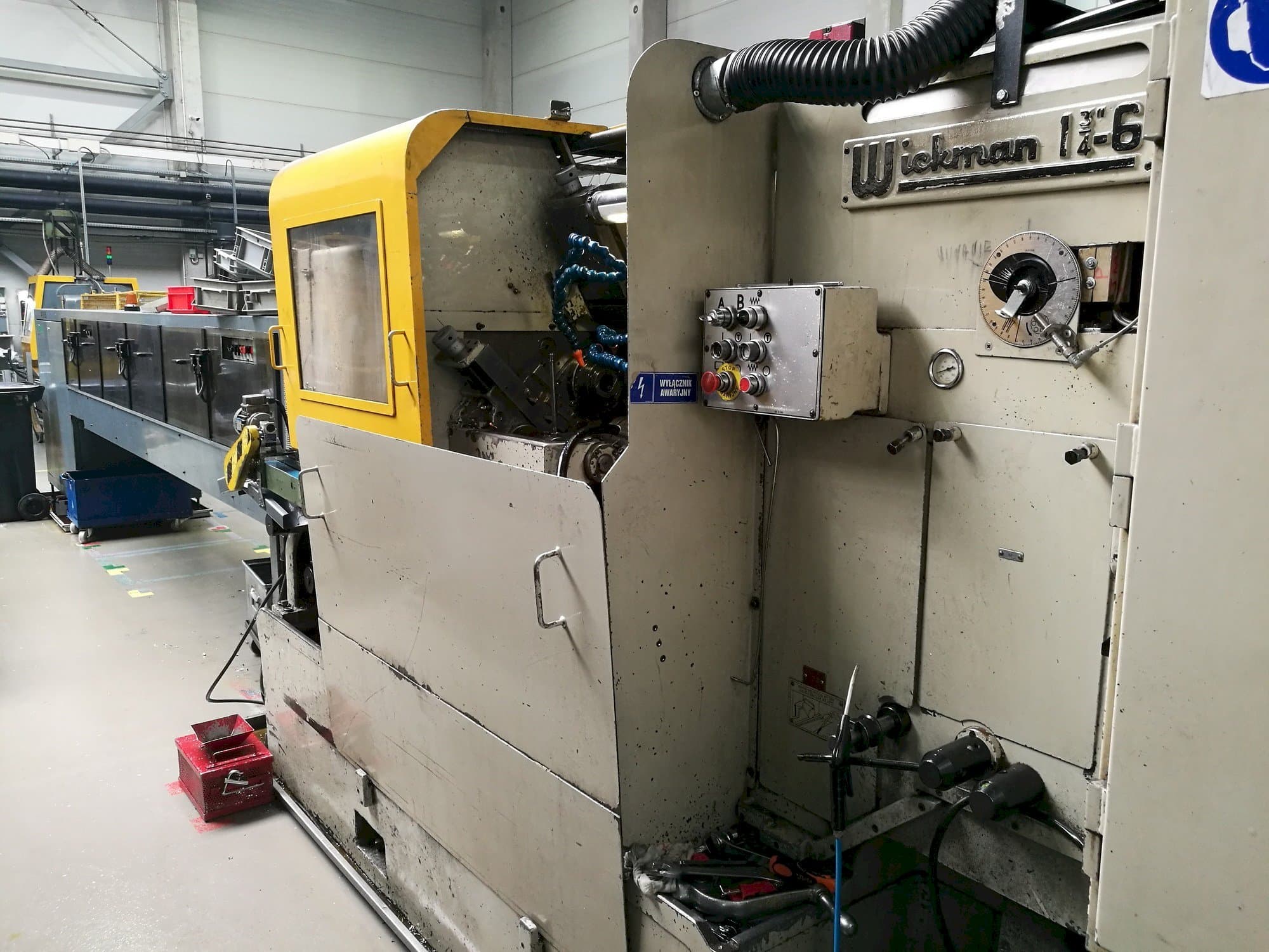 Wickman 1  3/4"-6 Mašinos vaizdas iš priekio