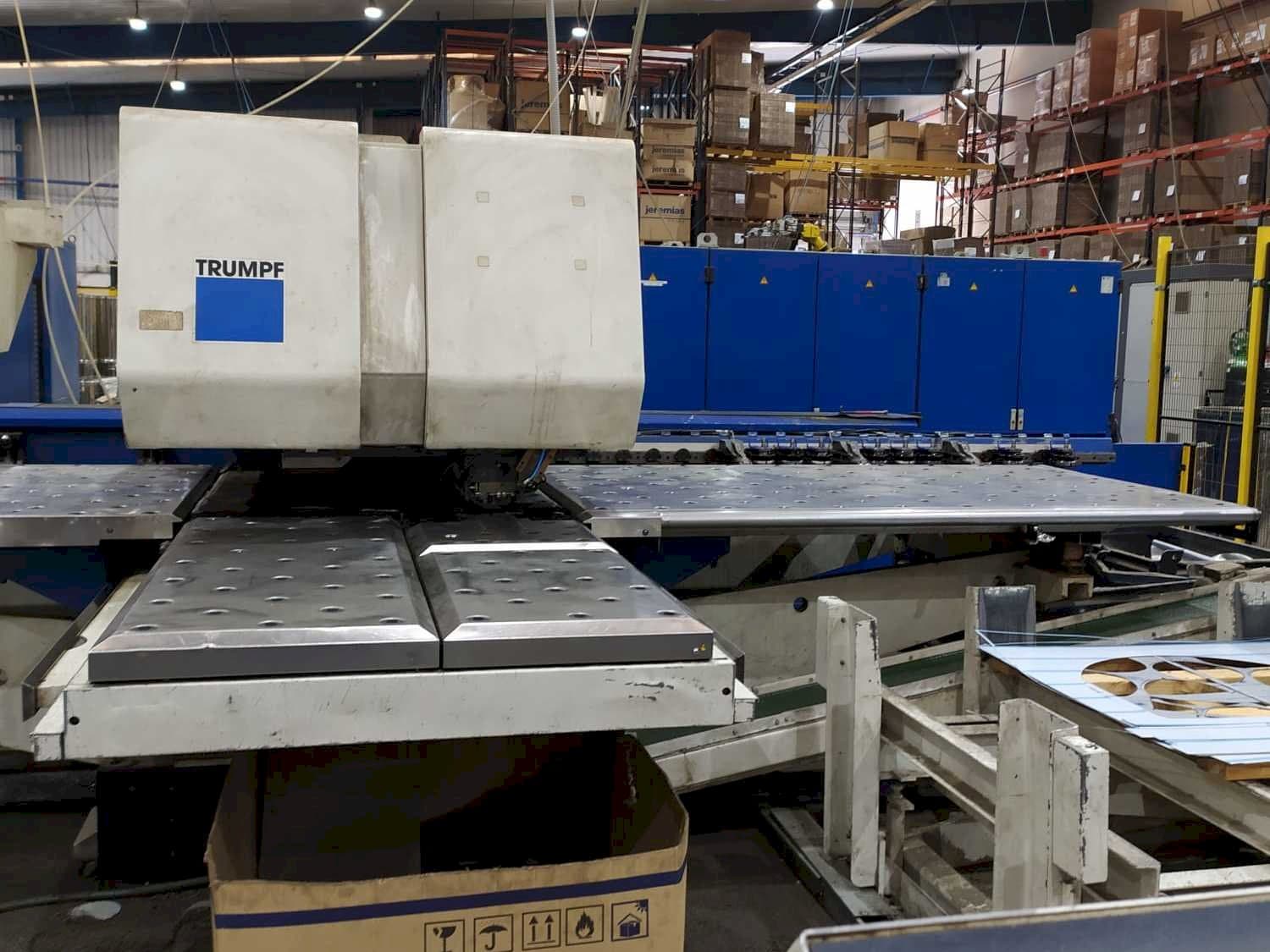 Trumpf Trumatic 600L Mašinos vaizdas iš priekio