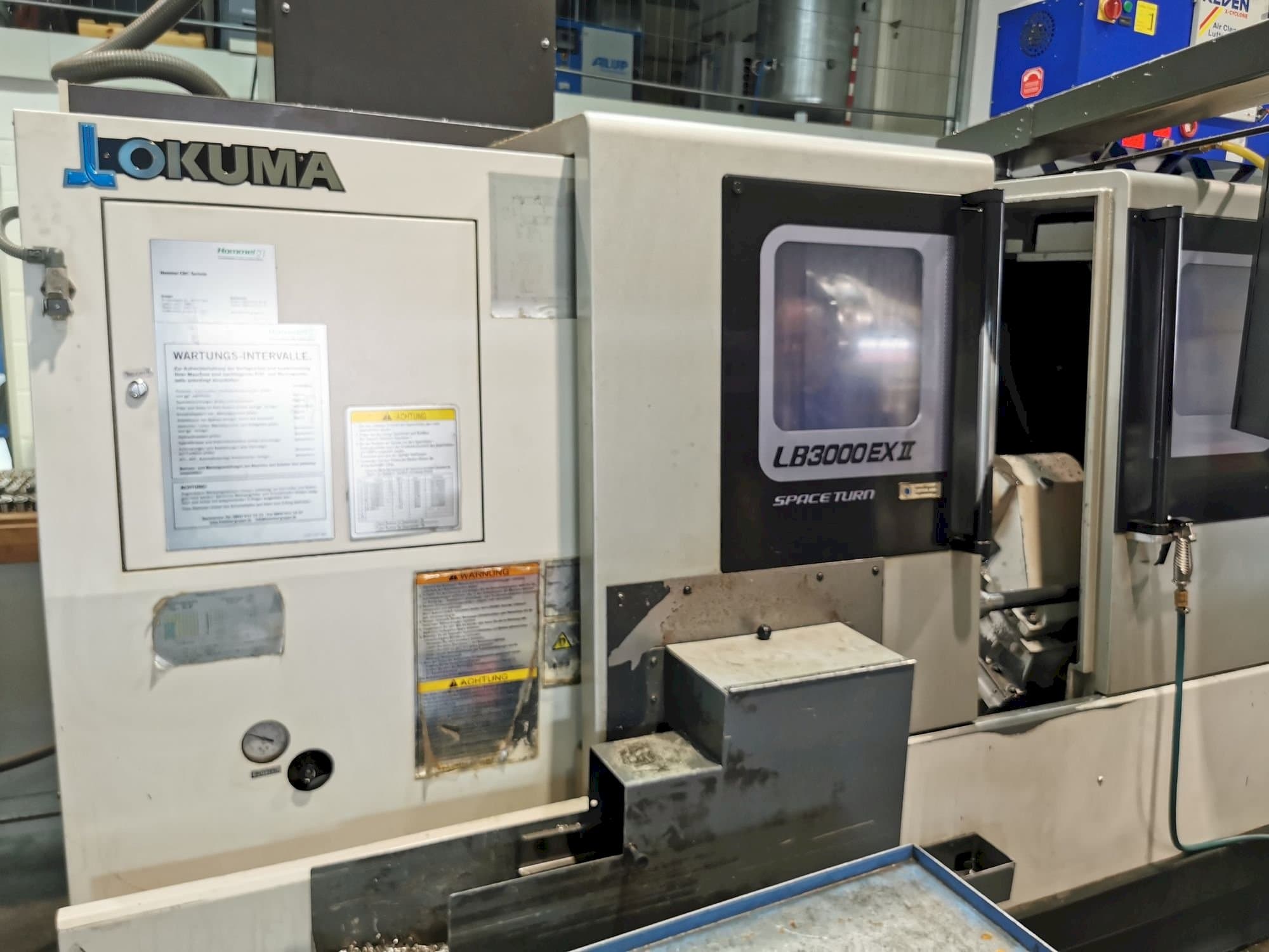 Okuma LB3000ll EX MC 1000 Mašinos vaizdas iš priekio