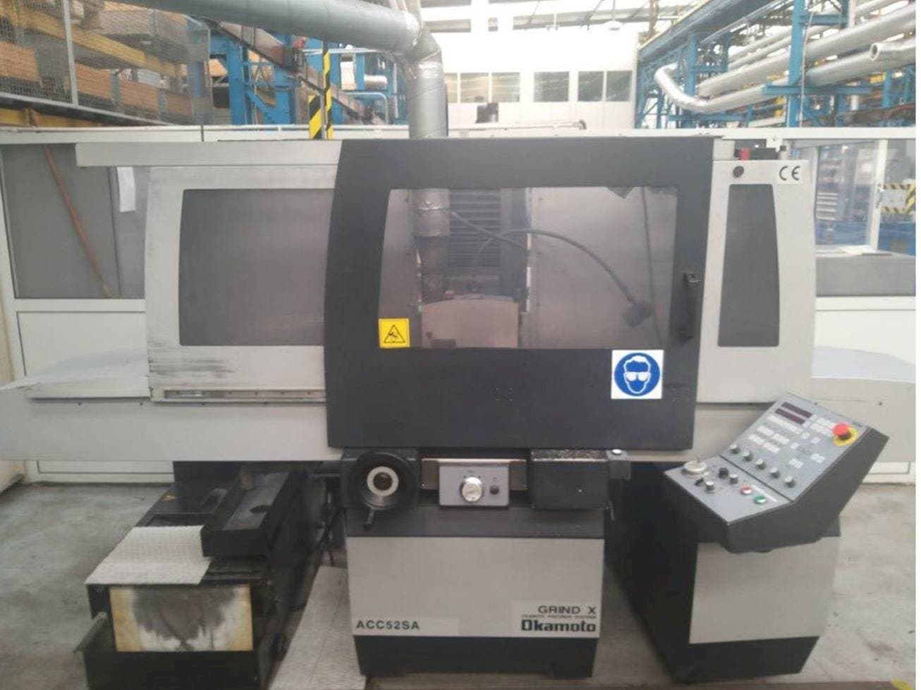 OKAMOTO ACC 52SA Mašinos vaizdas iš priekio