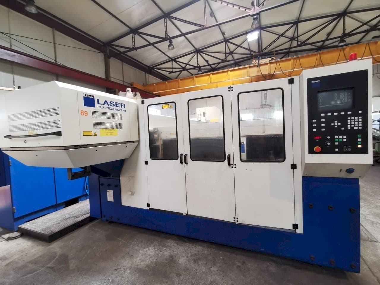 Trumpf Trumatic L 4030 Mašinos vaizdas iš priekio