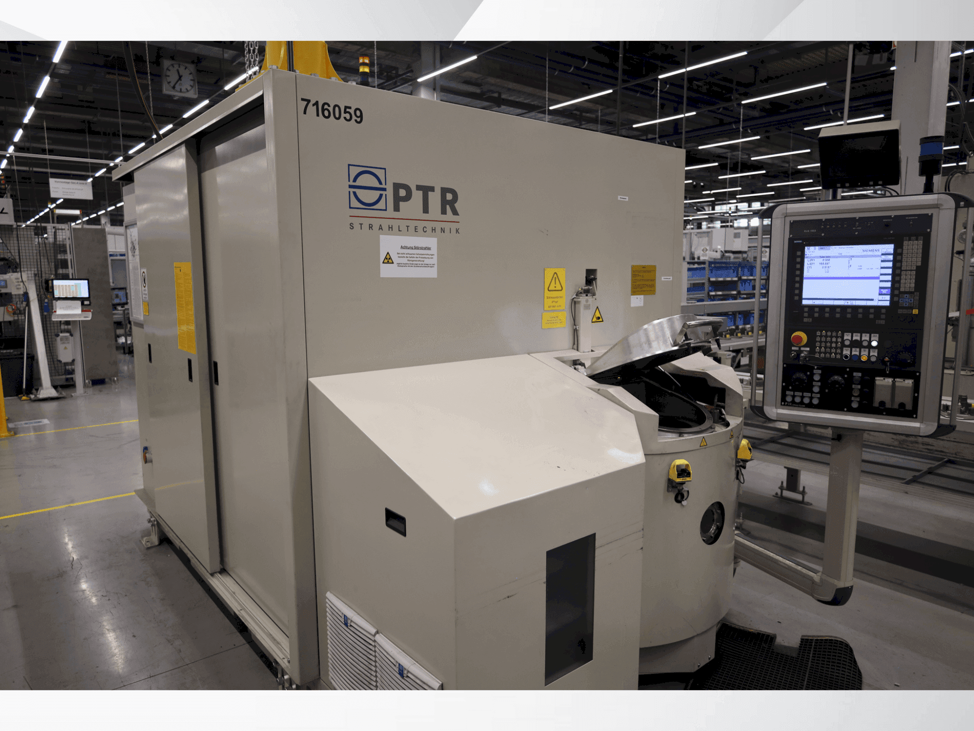PTR Strahltechnik EBW PS 4-1 60-6 CH Mašinos vaizdas iš priekio