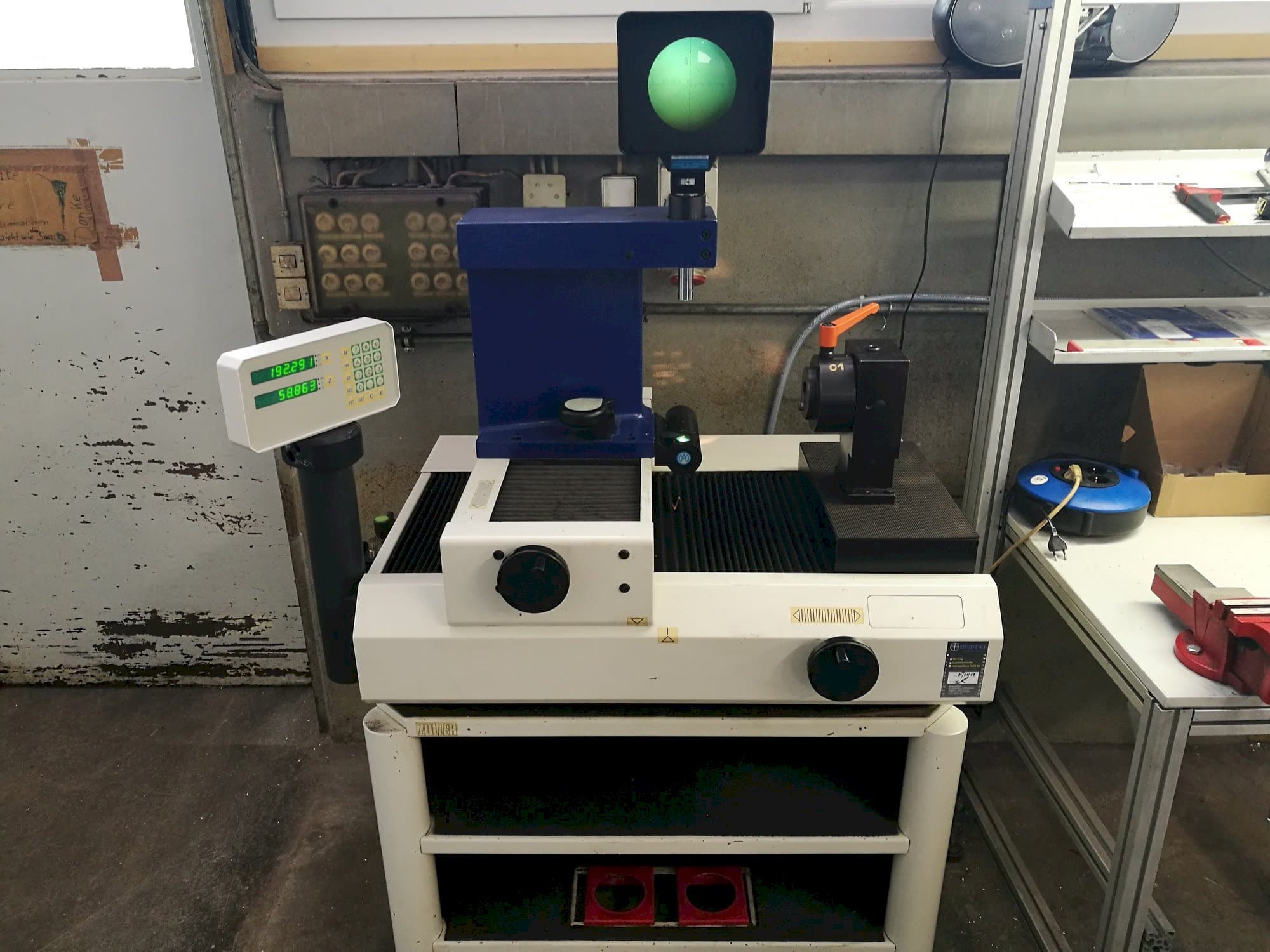 Zoller H420 Mašinos vaizdas iš priekio