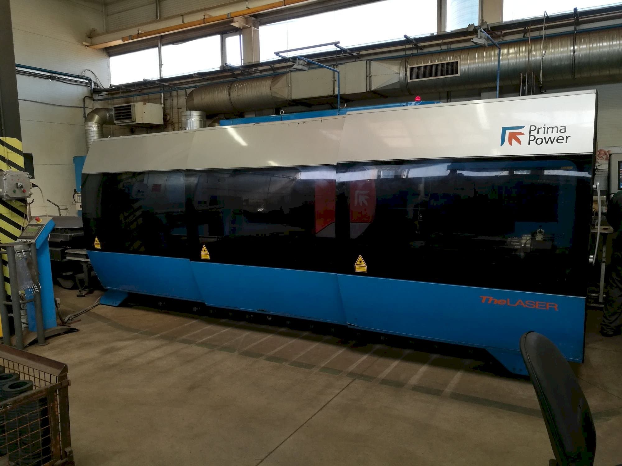 Prima Power Zaphiro Mašinos vaizdas iš priekio