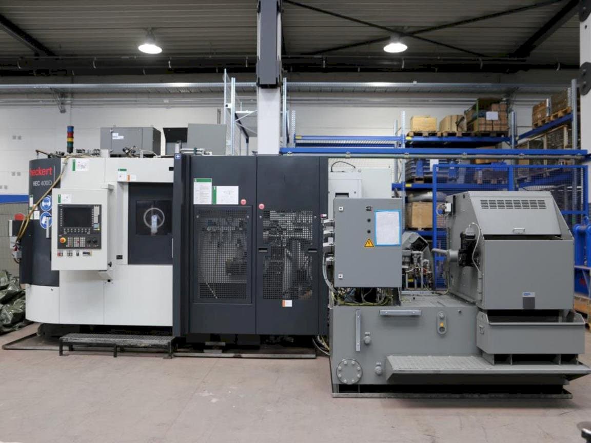 Heckert HEC 400D Mašinos vaizdas iš priekio