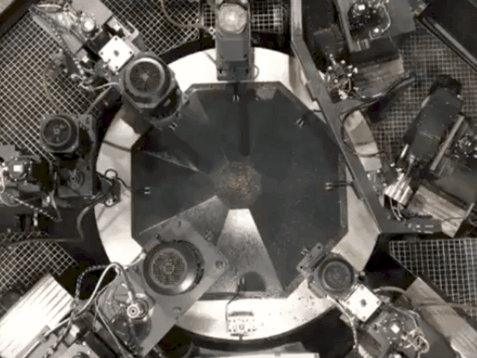 IBERMACH Transfer Mašinos vaizdas iš priekio