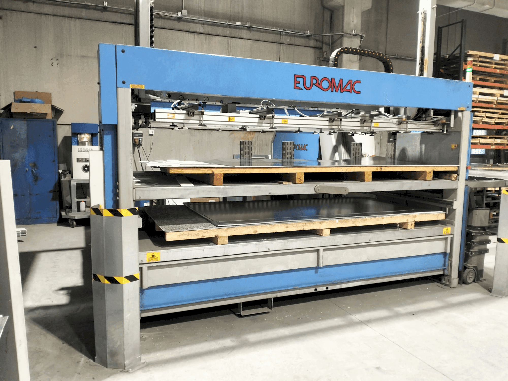 Euromac MTX FLEX12 Mašinos vaizdas iš priekio