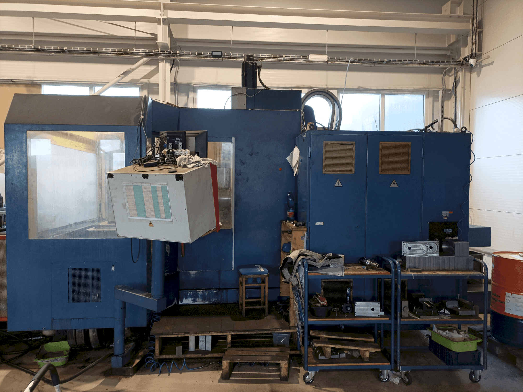 ZPS MCFH 63 Mašinos vaizdas iš priekio